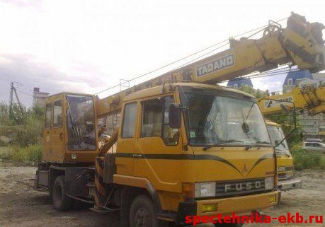 автокран fuso